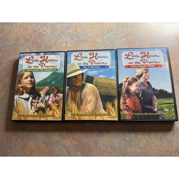 Lot of 3- Little House On The Prairie Laura Ingalls Wilder DVDs - Picture 1 of 2